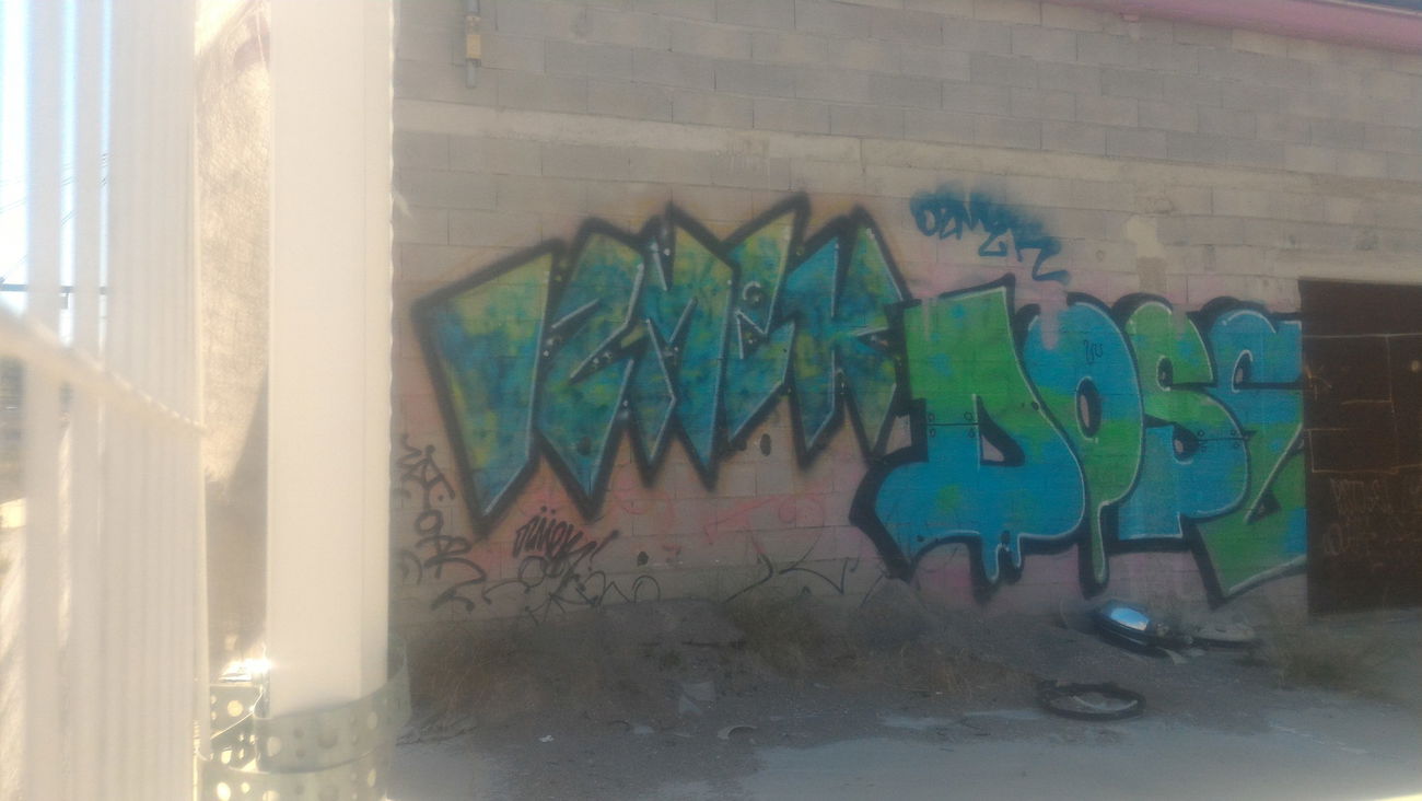 Graffiti Bombing - Photo by strasbourgraffiti