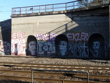 Graffiti Bombing - Photo by strasbourgraffiti