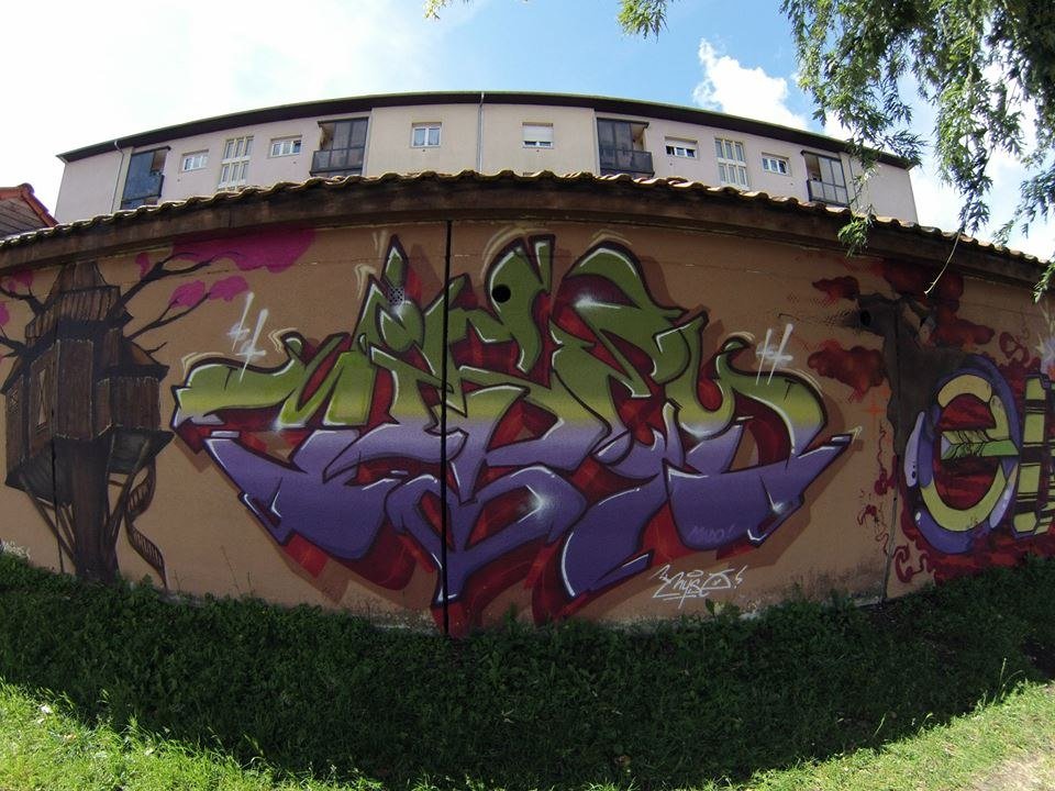 Graffiti Wall - Photo by strasbourgraffiti