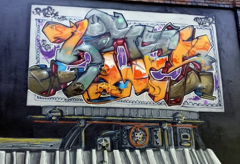 Graffiti Wall - Photo by strasbourgraffiti