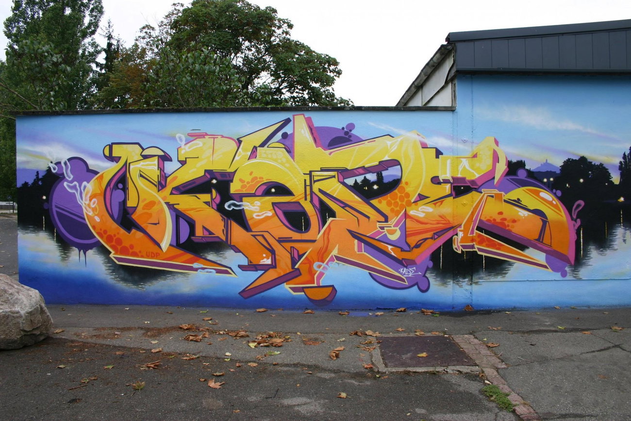 Graffiti Wall - Photo by strasbourgraffiti