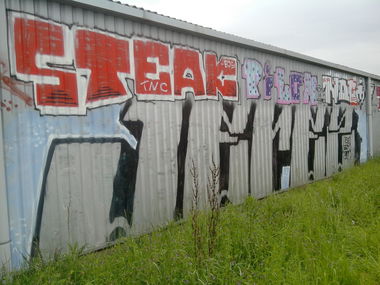 Graffiti Bombing - Photo by strasbourgraffiti