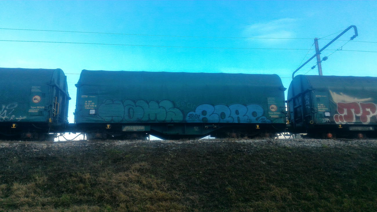Graffiti Train - Photo by strasbourgraffiti