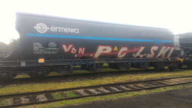 Graffiti Train - Photo by strasbourgraffiti