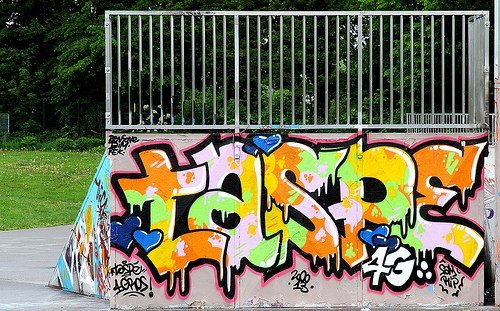 Graffiti Wall - Photo by strasbourgraffiti