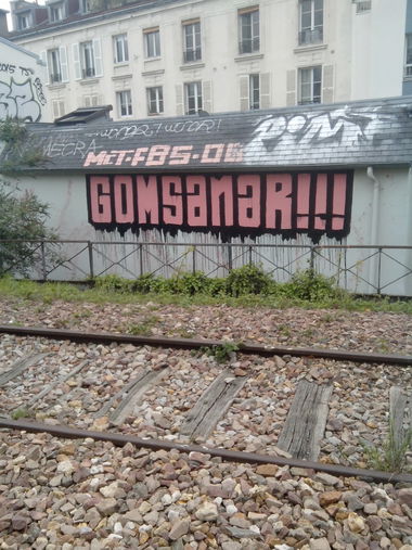 Graffiti Bombing - Photo by strasbourgraffiti