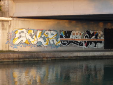 Graffiti Bombing - Photo by strasbourgraffiti