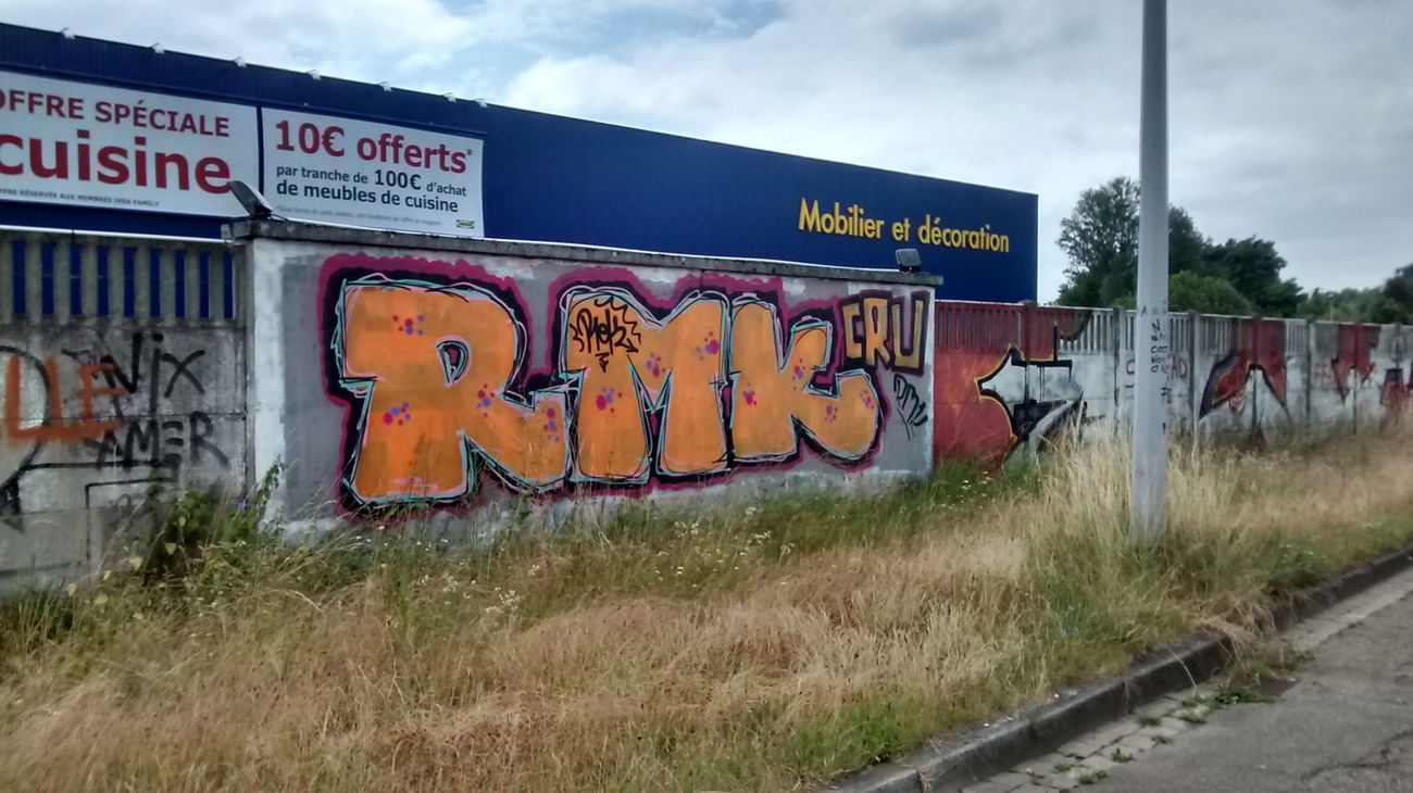 Graffiti Bombing - Photo by strasbourgraffiti