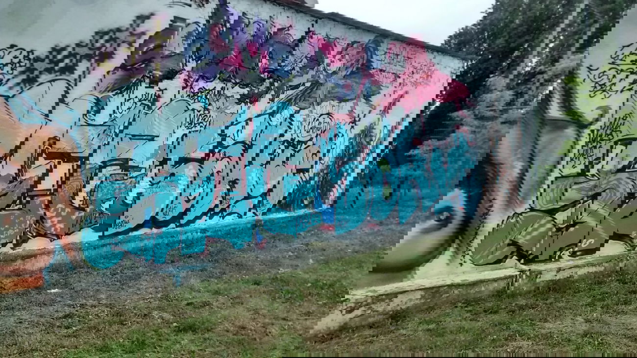 Graffiti Bombing - Photo by strasbourgraffiti