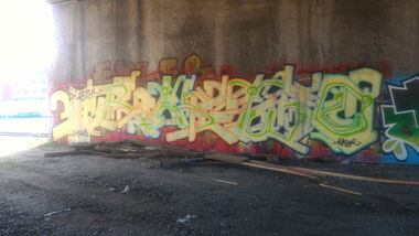 Graffiti Bombing - Photo by strasbourgraffiti