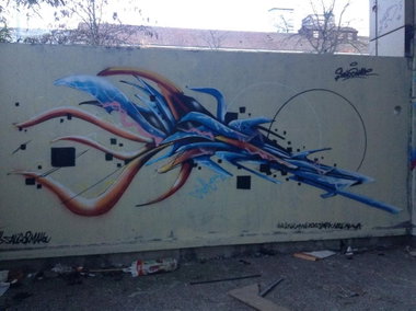 Graffiti Wall - Photo by strasbourgraffiti