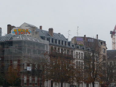 Graffiti Bombing - Photo by strasbourgraffiti