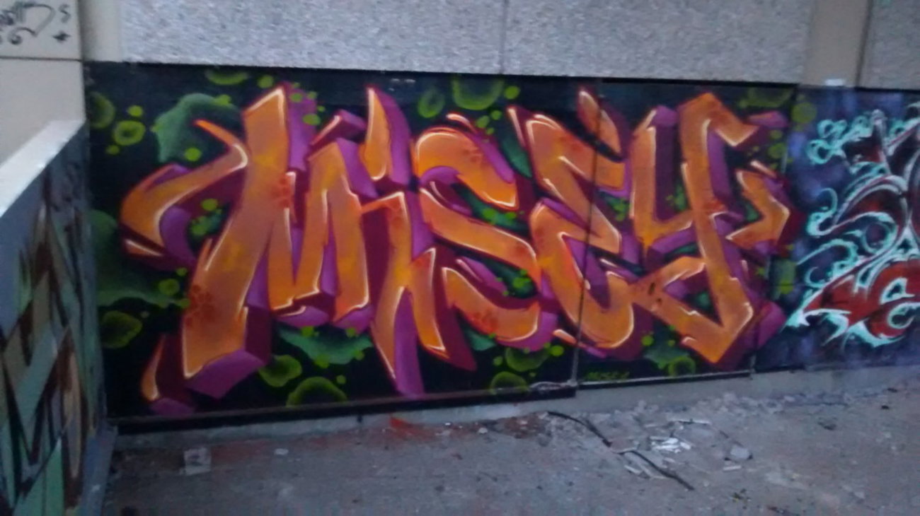 Graffiti Wall - Photo by strasbourgraffiti