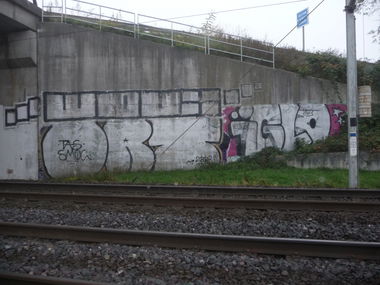 Graffiti Bombing - Photo by strasbourgraffiti