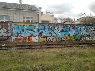 Graffiti Bombing - Photo by strasbourgraffiti
