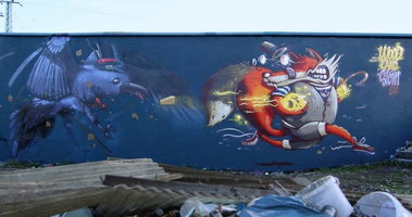 Graffiti Wall - Photo by strasbourgraffiti