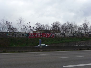 Graffiti Bombing - Photo by strasbourgraffiti