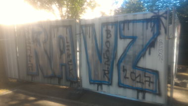 Graffiti Bombing - Photo by strasbourgraffiti