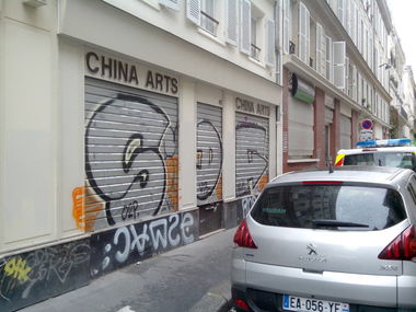 Graffiti Bombing - Photo by strasbourgraffiti