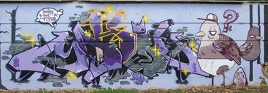 Graffiti Wall - Photo by strasbourgraffiti