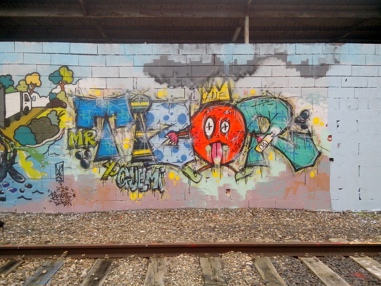 Graffiti Wall - Photo by strasbourgraffiti