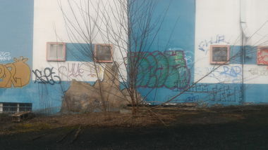 Graffiti Bombing - Photo by strasbourgraffiti