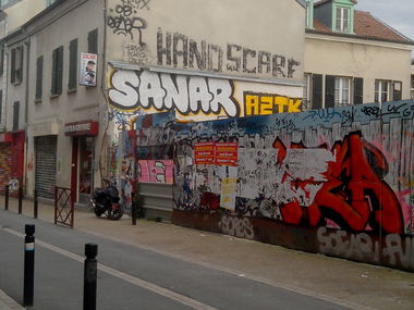 Graffiti Bombing - Photo by strasbourgraffiti