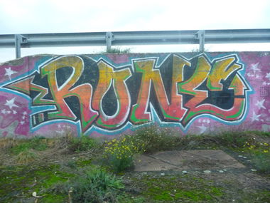 Graffiti Bombing - Photo by strasbourgraffiti