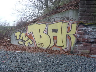 Graffiti Bombing - Photo by strasbourgraffiti
