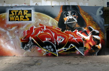Graffiti Wall - Photo by strasbourgraffiti