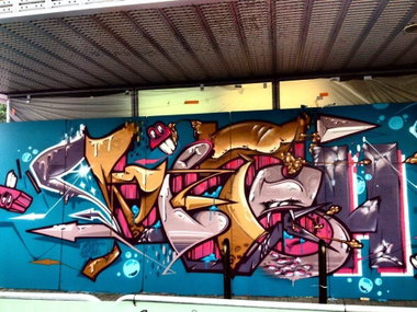Graffiti Wall - Photo by strasbourgraffiti