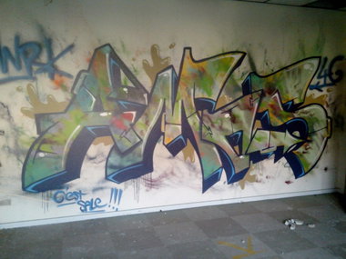 Graffiti Wall - Photo by strasbourgraffiti
