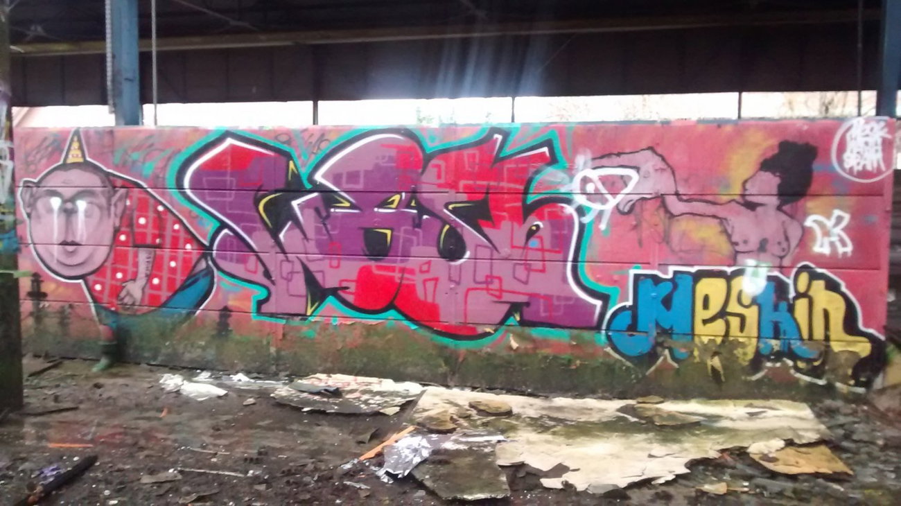 Graffiti Wall - Photo by strasbourgraffiti