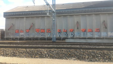 Graffiti Bombing - Photo by strasbourgraffiti