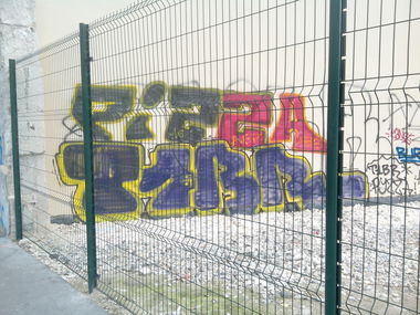 Graffiti Bombing - Photo by strasbourgraffiti