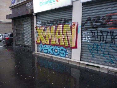 Graffiti Bombing - Photo by strasbourgraffiti