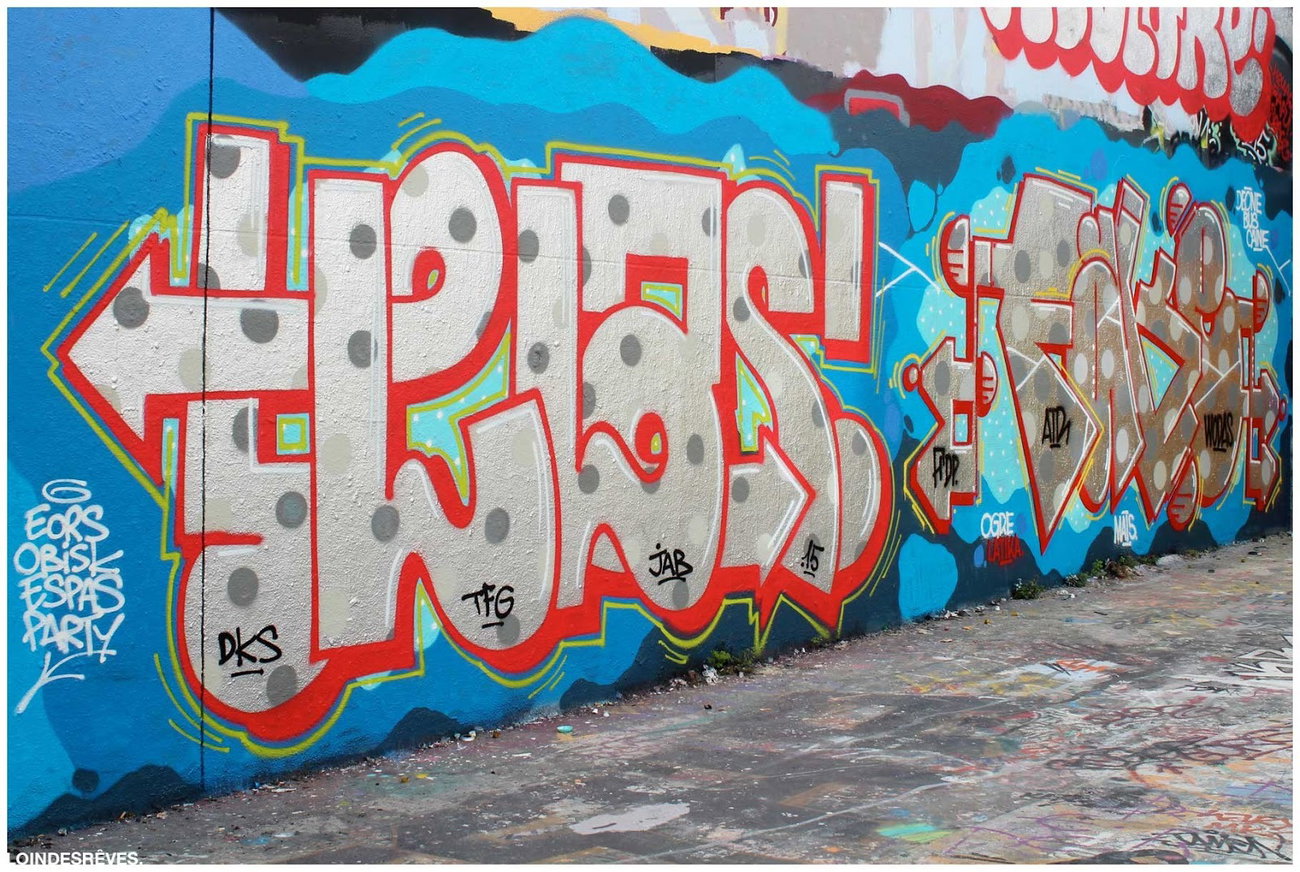 Graffiti Wall - Photo by strasbourgraffiti