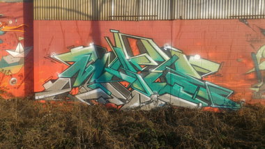 Graffiti Wall - Photo by strasbourgraffiti