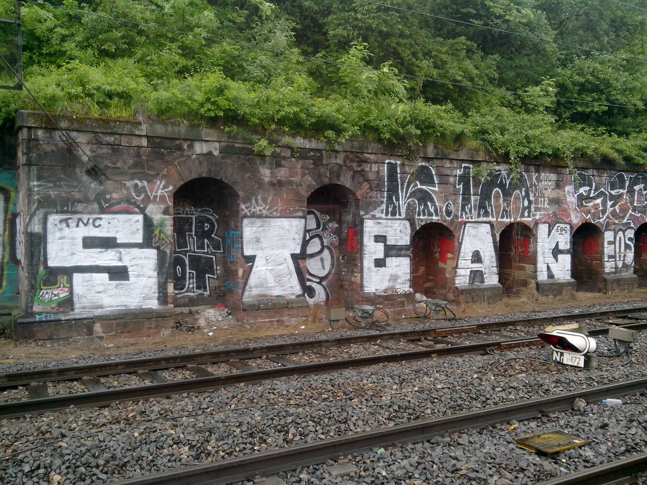 Graffiti Bombing - Photo by strasbourgraffiti