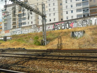 Graffiti Bombing - Photo by strasbourgraffiti
