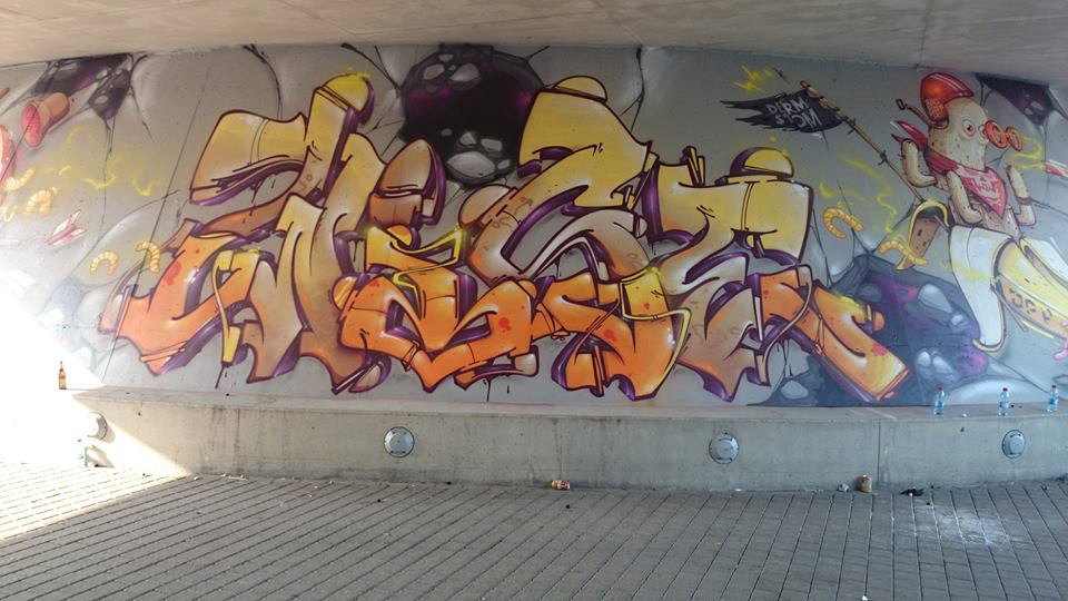 Graffiti Wall - Photo by strasbourgraffiti