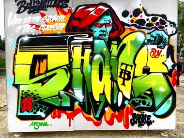 Graffiti Wall - Photo by strasbourgraffiti
