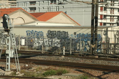 Graffiti Bombing - Photo by strasbourgraffiti