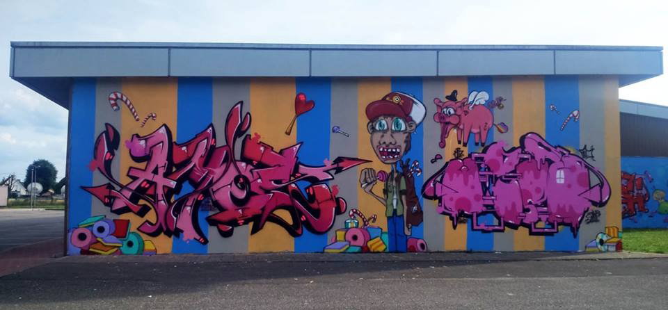 Graffiti Wall - Photo by strasbourgraffiti