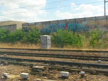 Graffiti Bombing - Photo by strasbourgraffiti