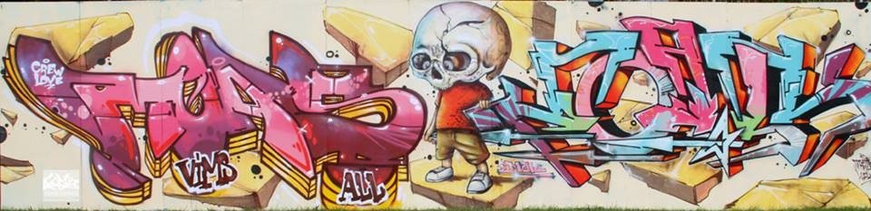 Graffiti Wall - Photo by strasbourgraffiti