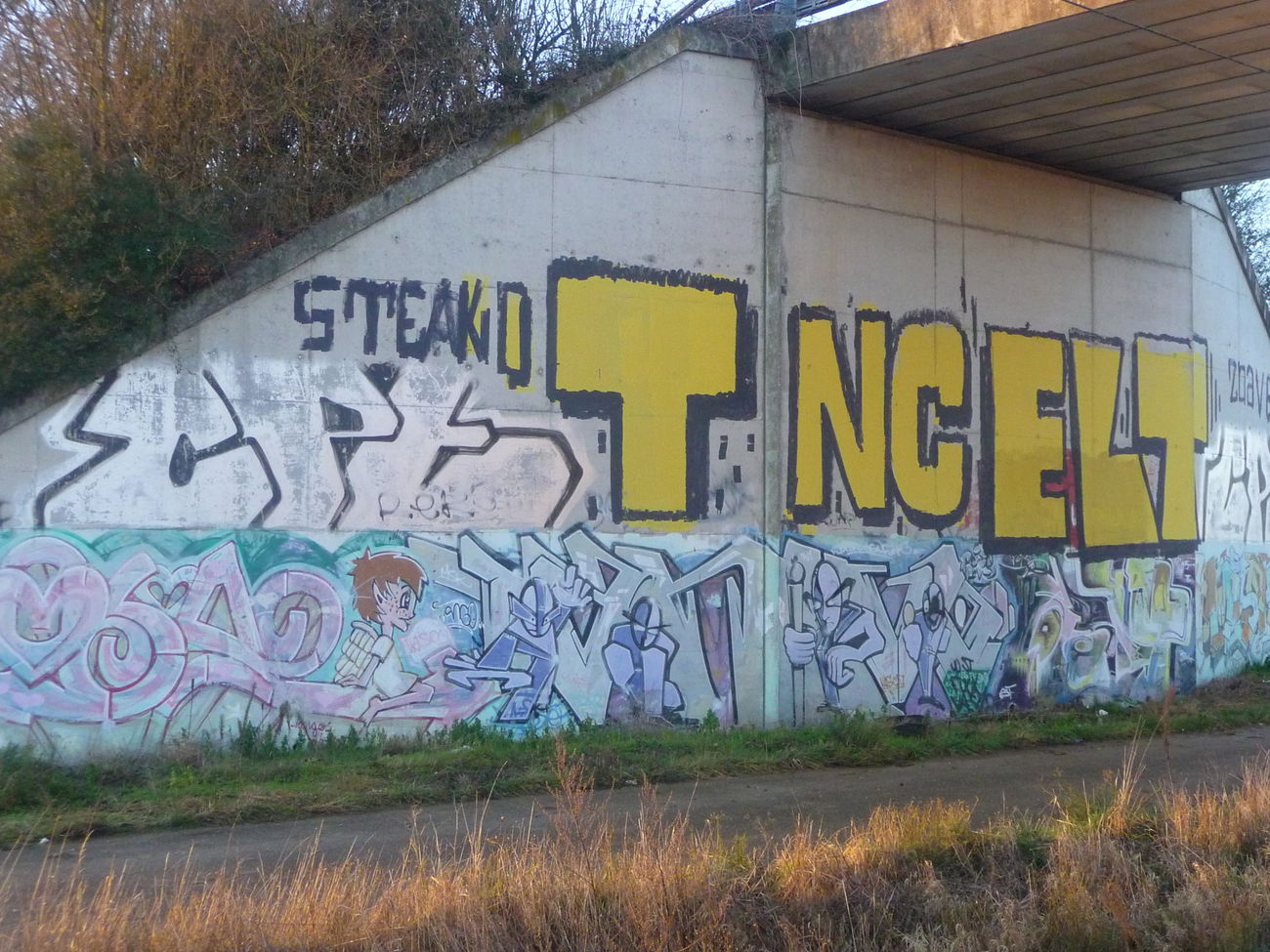 Graffiti Bombing - Photo by strasbourgraffiti