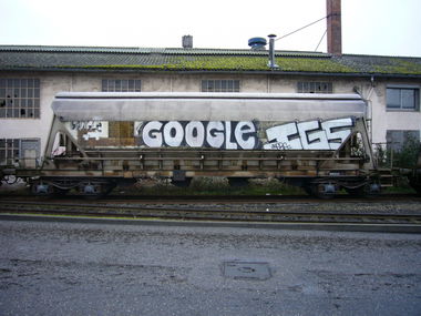 Graffiti Train - Photo by strasbourgraffiti