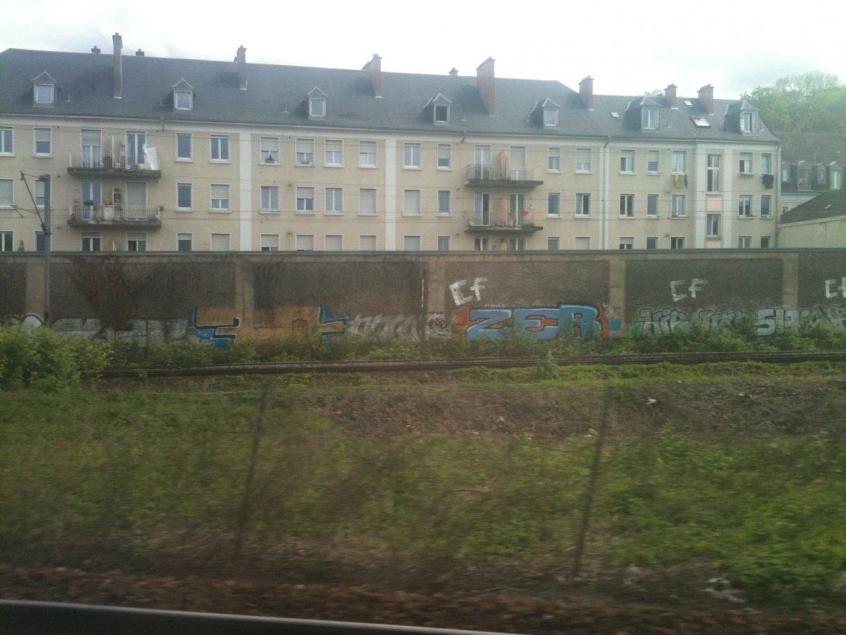 Graffiti Bombing - Photo by strasbourgraffiti