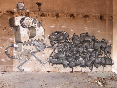 Graffiti Wall - Photo by strasbourgraffiti